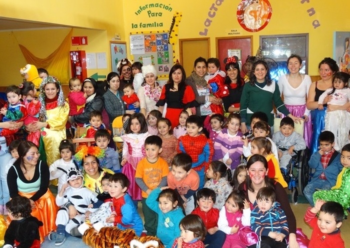 Jardines de Paillaco realizaron diversas actividades para homenajear a sus niños y niñas