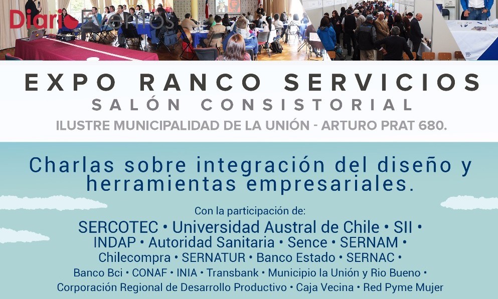 Centro de Desarrollo de Negocios de La Unión invita a Expo Ranco Servicios 2017 