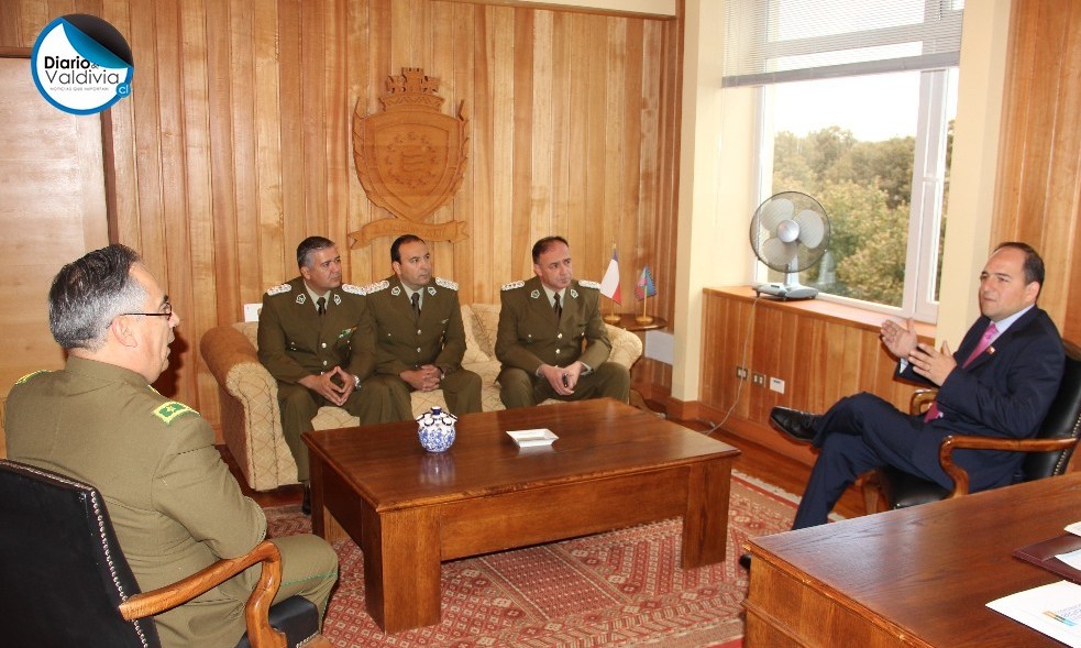 General Olate e Intendente Asenjo aseguraron trabajo conjunto en beneficio de seguridad ciudadana