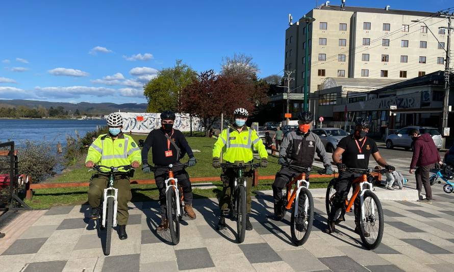 Valdivia: implementan nueva modalidad de fiscalización en bicicletas 