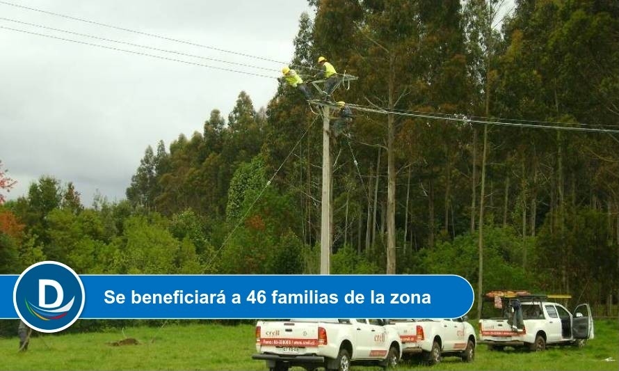 Valdivia: aprueban $385 millones para suministro eléctrico en sector Las Lomas del Sol 