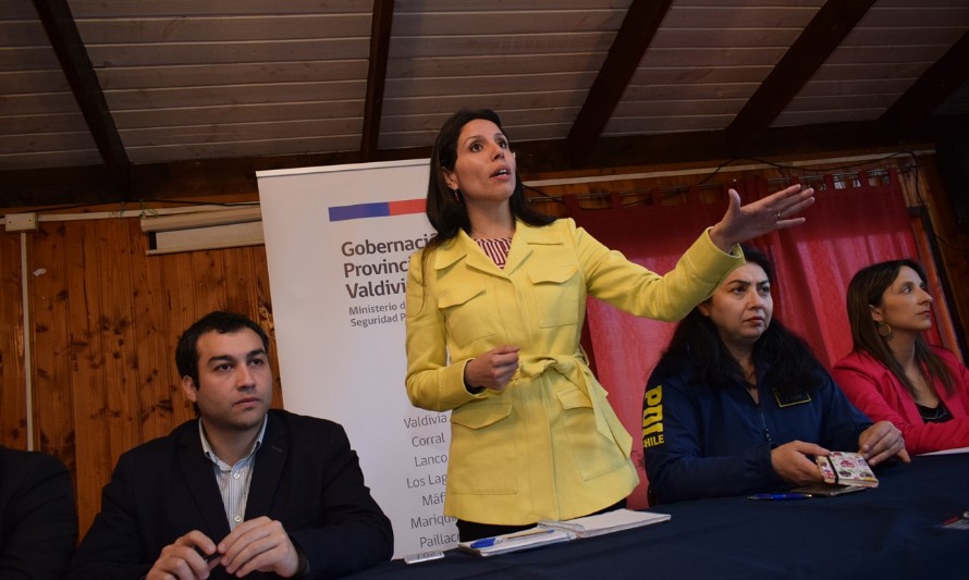 Gobernadora María José Gatica detalló alcances del proyecto que modifica el control de identidad