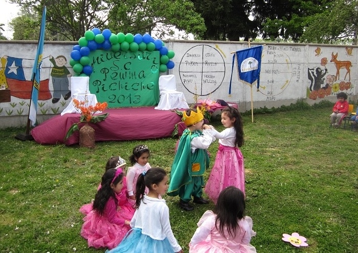 Comunidad de Itropulli se reunió para celebrar el tercer aniversario de la Sala Cuna y Jardín Infantil Pewma Pichiche