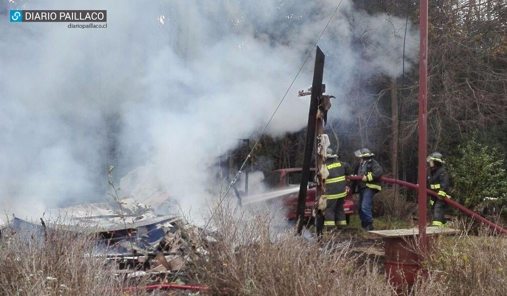 Alarma de bomberos por incendio de viviendas en Choroico