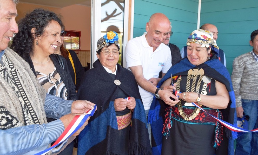 Con rogativa mapuche inauguran nuevas dependencias en oficina de INDAP Lanco