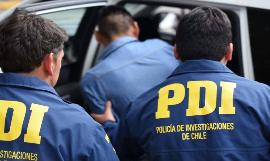 Salida Sur de Valdivia: PDI detuvo a 3 sujetos en flagrancia por robo 