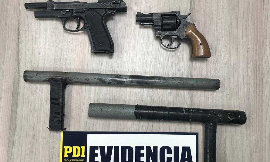 3 detenidos por PDI en allanamientos a Población Norte Grande en Valdivia