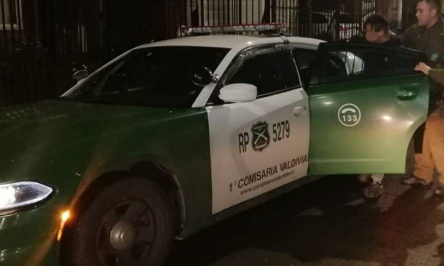 Valdivia: Detienen a sujeto intentando robar desde un jardín infantil