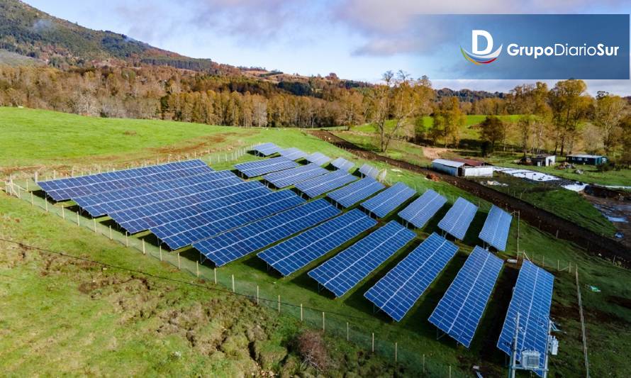 En Panguipulli inauguraron el complejo fotovoltaico más grande del sur de Chile