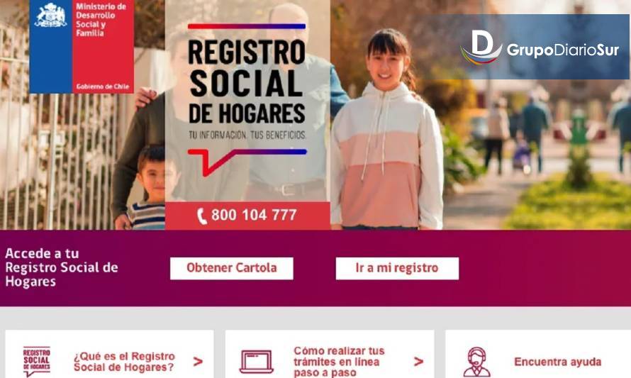 Revelan importante aumento de familias en el Registro Social de Hogares en Los Ríos