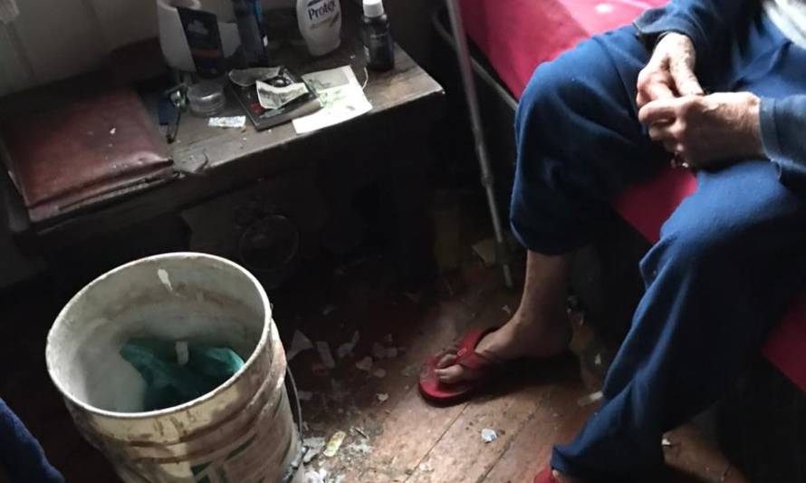 De exgerente a vivir en el abandono: Denuncian triste caso en Panguipulli 