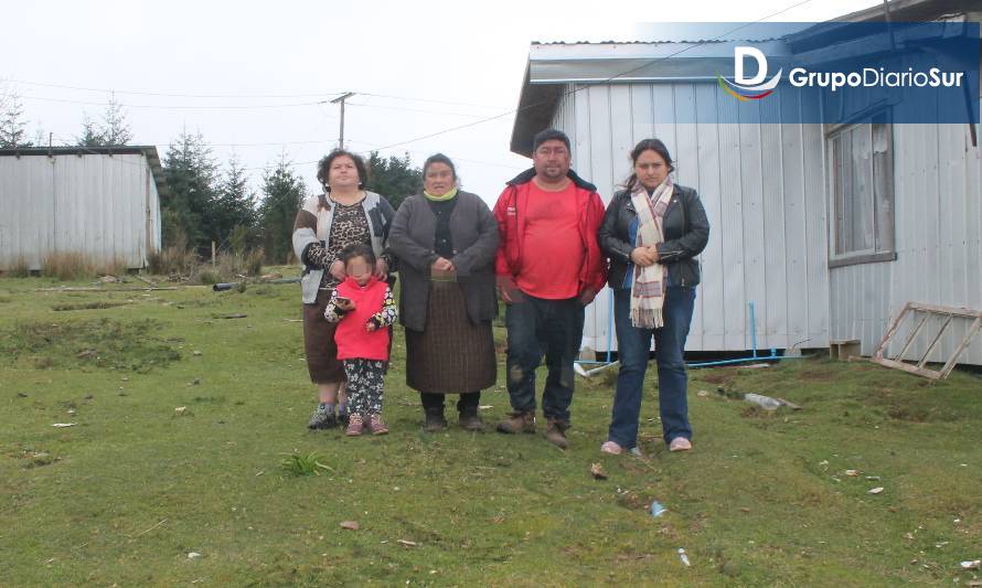 Un inminente desalojo denuncian familias mapuche de la costa de Valdivia 
