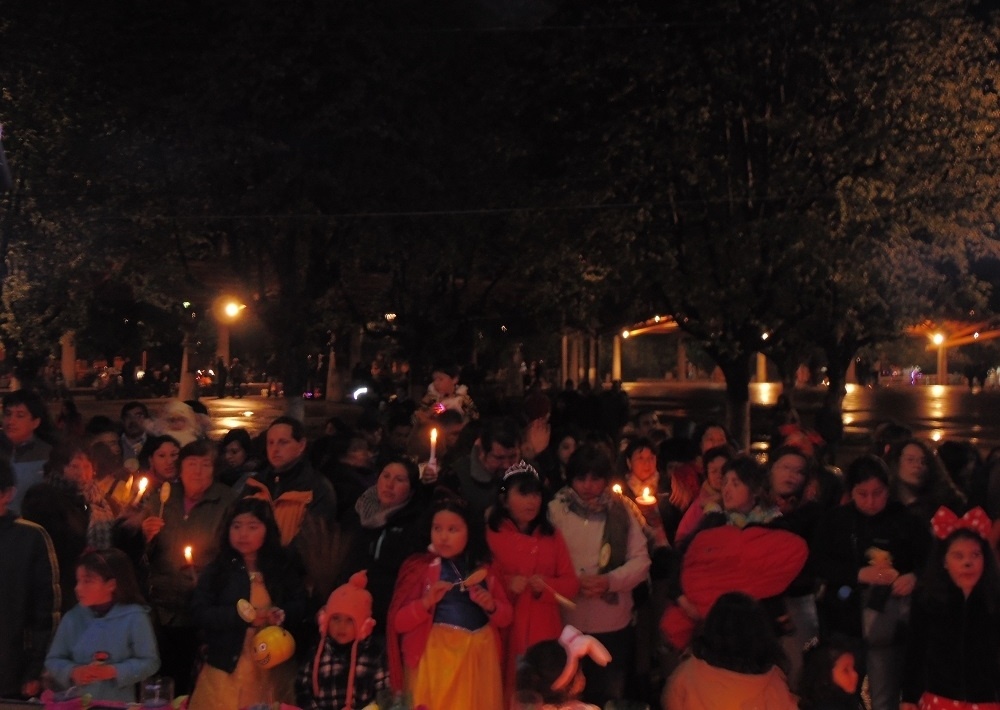 Llamado a la unidad primó en la celebración de la Fiesta de la Luz en Paillaco