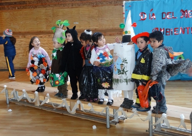 Comunidad escolar de Itropulli celebró el Día del Medio Ambiente