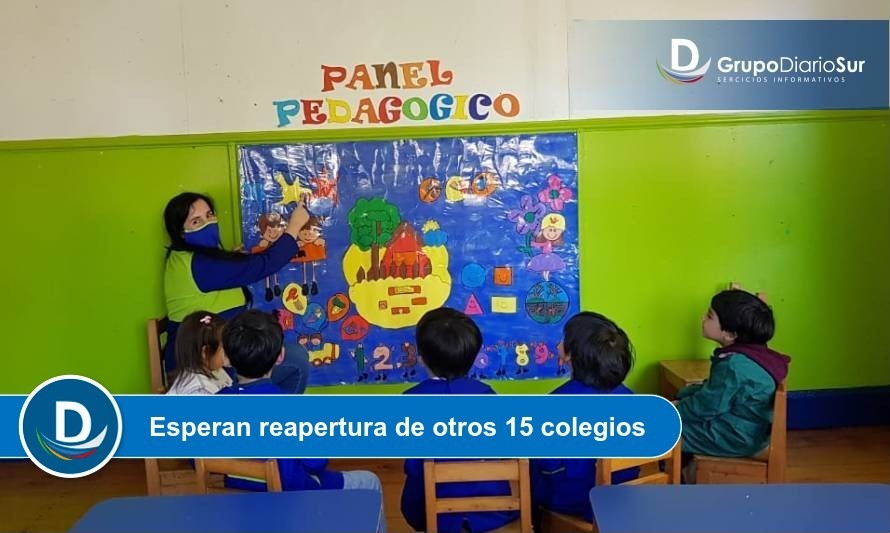 9 establecimientos educacionales retornaron a clases presenciales en Los Ríos