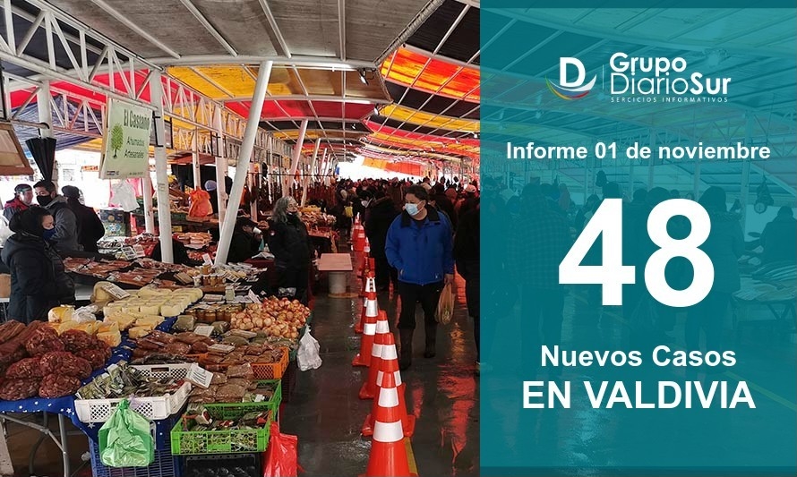 Por 2da jornada consecutiva: Valdivia registra máximo histórico de contagios