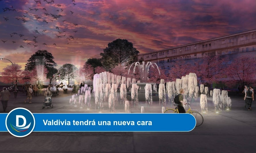 Comenzarán obras para remodelación de Plazas Chile y Pedro de Valdivia