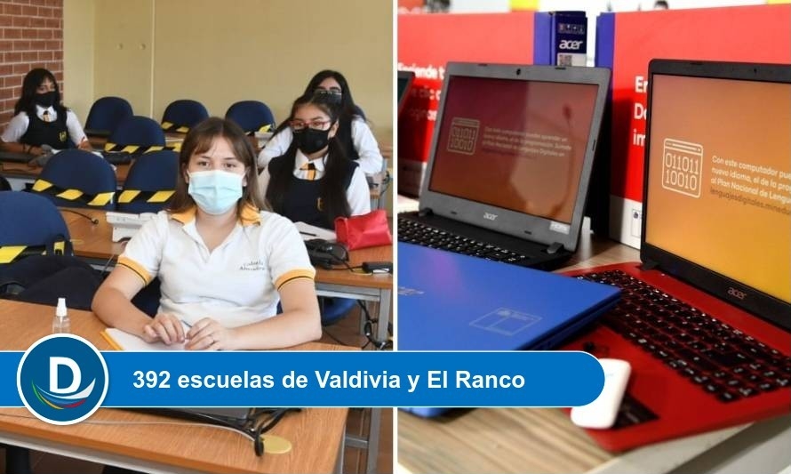 Escuelas de los Ríos reciben aportes para acceso gratis a internet de alta velocidad