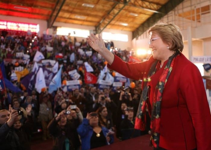 Ex presidenta y actual candidata de la Nueva Mayoria Michelle Bachelet  visitará Futrono el próximo jueves