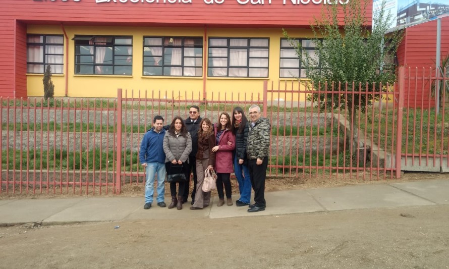 Liceo de Paillaco busca replicar buenas prácticas del emblemático Liceo San Nicolás de Chillán 
