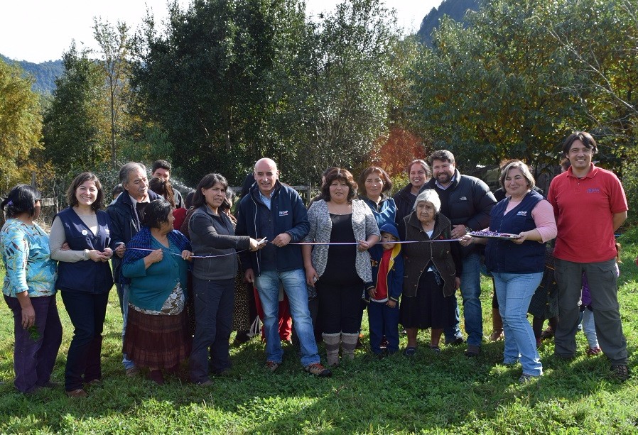 Hortaliceras de la comunidad mapuche Colotue inauguran proyecto de riego asociativo
